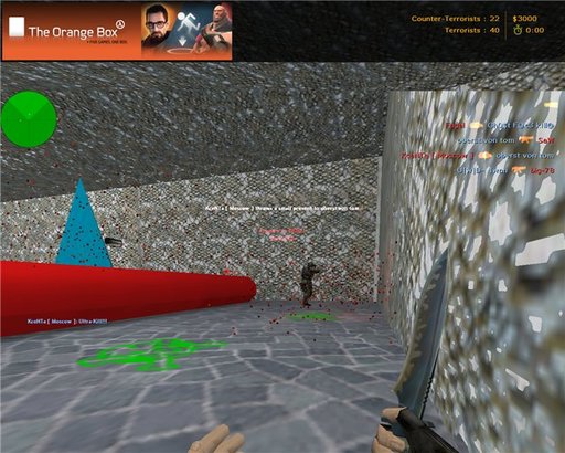 Half-Life: Counter-Strike - paintball_mod in cs 1.6 