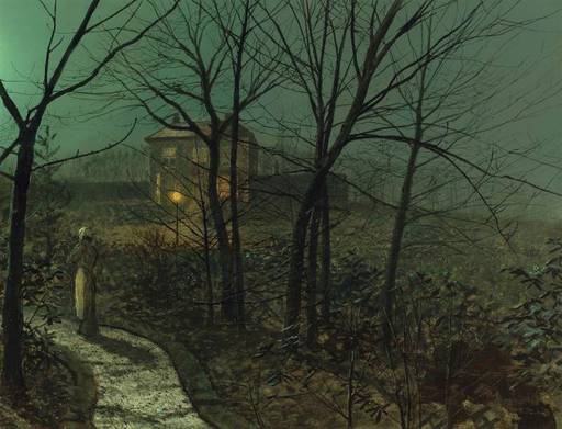 Обо всем - John Atkinson Grimshaw - лирика городских пейзажей Викторианской эпохи